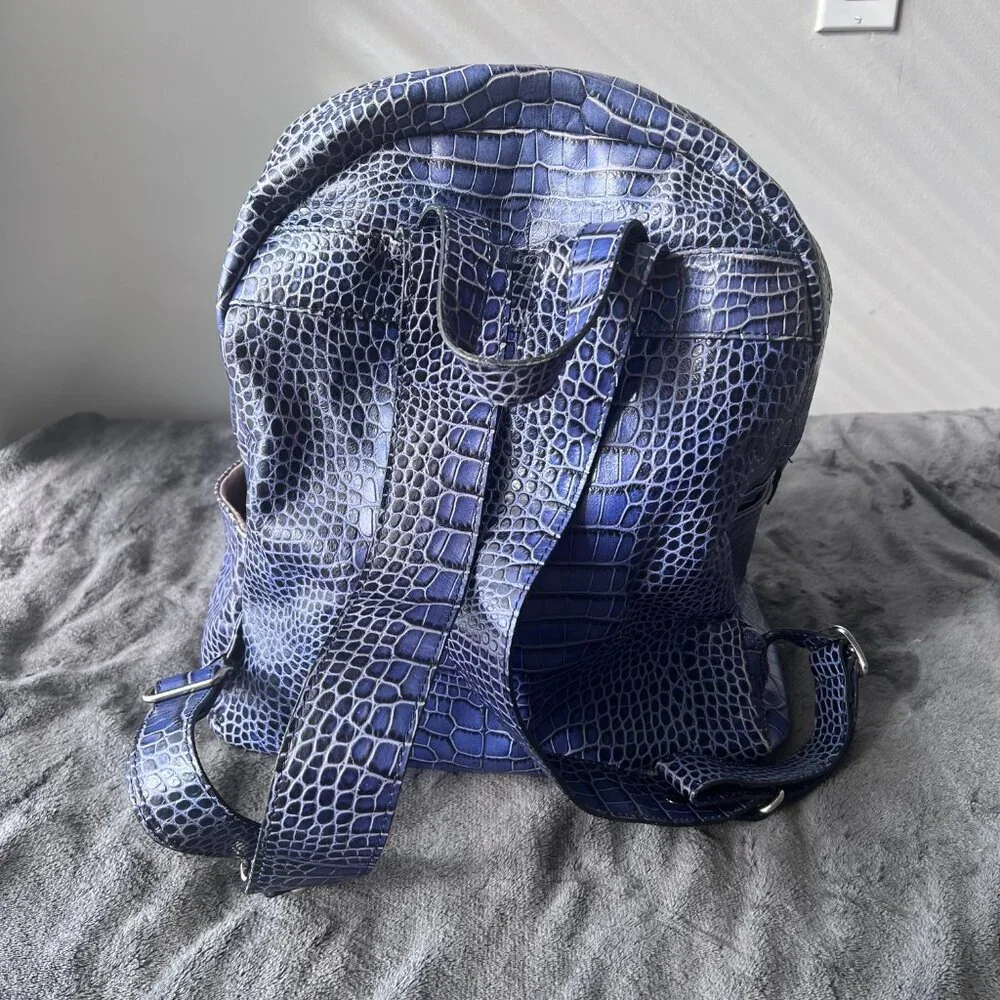 Mario Valentino Backpack in‎ Blue